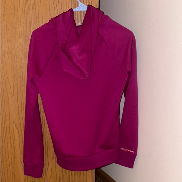 Under Armour Magenta Zip-Up Hoodie - Picture 2 of 4